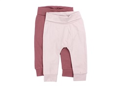 Name It burnished lilac baby pants (2-pack)